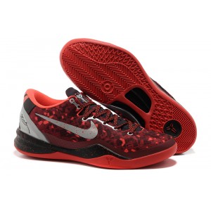 kobe 8 rouge camo noir