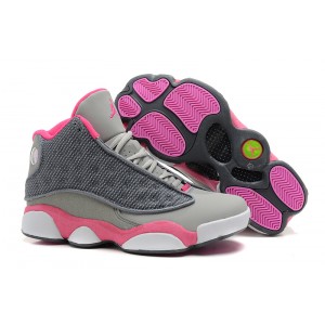 Air Jordan 13 femme gris rose