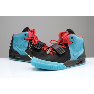 Nike Air Yeezy 2 south beach bleu noir