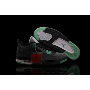 2013 air jordan 4 gris vert glow daim