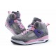 jordan spizike grise violet rose femme