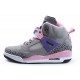 jordan spizike grise violet rose femme