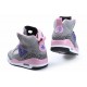 jordan spizike grise violet rose femme