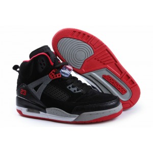 femmes jordan spizike noir rouge ciment