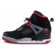 femmes jordan spizike noir rouge ciment