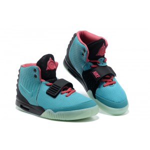 air yeezy 2 bleu noire