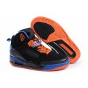 jordan 3.5 spizike fille noir orange bleu