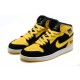 air jordan 1 chicago bulls noir jaune