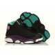 jordan 13 enfants noir violet vert