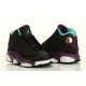 jordan 13 enfants noir violet vert