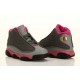 jordan 13 enfant fille gris fusion rose