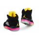 air jordan 5 pour fille noir rose orange