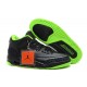 noire/neon vert Air Jordan 3