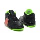 noire/neon vert Air Jordan 3