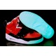 Air yeezy femme glow in the dark rouge noir