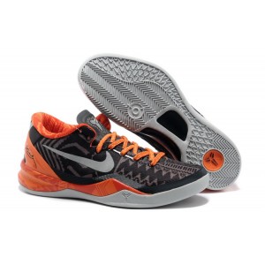 kobe 8 bhm noir gris orange