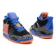 nike air jordan son of mars basse noir bleu orange ciment