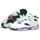 Flight Club 91 air jordan 6 blanc rose grape