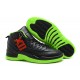 Air Jordan XII noire Neon vert