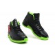 Air Jordan XII noire Neon vert