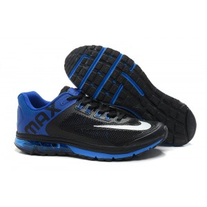 chaussure de course Air Max 2013 iD noir royal bleu