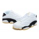 retro jordan 13 blanc noir maïs basse