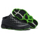 air jordans retro 13 noir vert basse