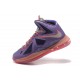 basket lebron james 10 femme violet rouge