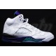 jordan retro 5 blanc Grape
