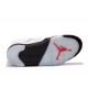 aire jordane 5 retro blanc Fire Red