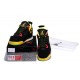 nike air jordan 4 noir jaune vert