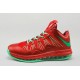 lebron james 10 air mx basse rouge vert