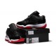 jordan air 11 basse bred noir blanc rouge