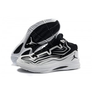 chaussures Jordan Aero Mania noir blanc