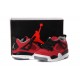 nike jordan 4 retro enfant rouge noir