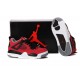 nike jordan 4 retro enfant rouge noir