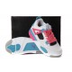 air jordan 4 retro enfants blanc rose bleu