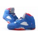 Chris Paul Air Jordan 5 CP3 royal bleu rouge