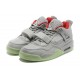 jordan 4 yeezy glow gris rouge