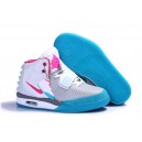 nike yeezy 2 fille blanc gris rose turquoise