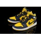 nike jordan 1 mid Varsity maïs / minuit marine - Blanc