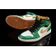 nike air jordan retro 1 Celtics blanc vert or