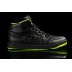 aire jordan 1 noir néon vert XX8 Days of Flight