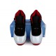 jordan 11 courir blanc noir rouge