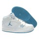 Air Joedan 1 flight femme blanc cile bleu