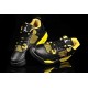 chaussures jordan 4 python noir jaune