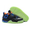 nike air jordan yeezy 4 noir bleu glow