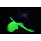 nike air jordan yeezy 4 noir bleu glow