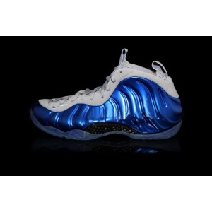 Foamposite 1 one bleu loup gris