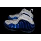 Foamposite 1 one bleu loup gris